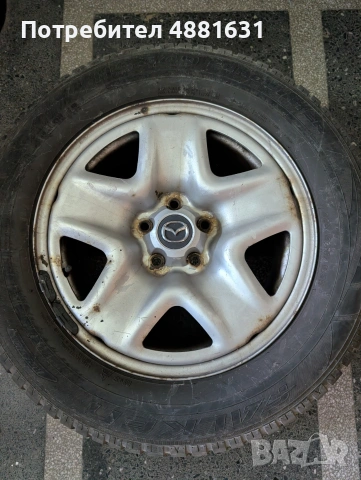 Оригинални метални джанти за Mazda CX-5/CX-3/6/3 - 17 цола (5х114.3) + зимни гуми, снимка 2 - Гуми и джанти - 55234263
