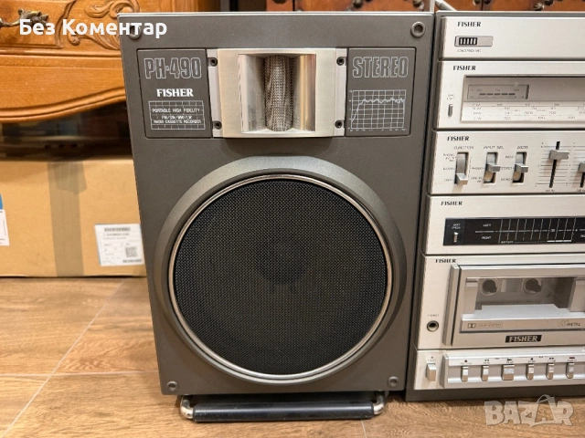 Fisher PH-490 касетофон, снимка 2 - Радиокасетофони, транзистори - 54666109