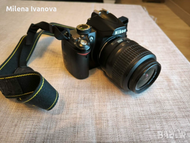 Фотоапарат Nikon D3000 в отлично състояние , снимка 5 - Фотоапарати - 54663685
