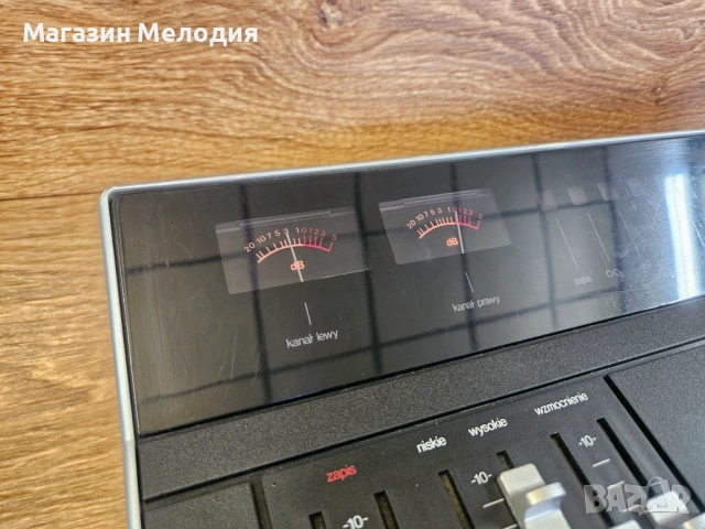 Касетен дек с усилвател Unitra M 551S Finezja 3 – Ретро класика от златната ера на соца, снимка 5 - Декове - 54561318