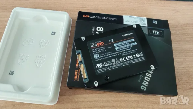 Продавам SSD Samsung 870 EVO 1TB, снимка 2 - Твърди дискове - 55469743
