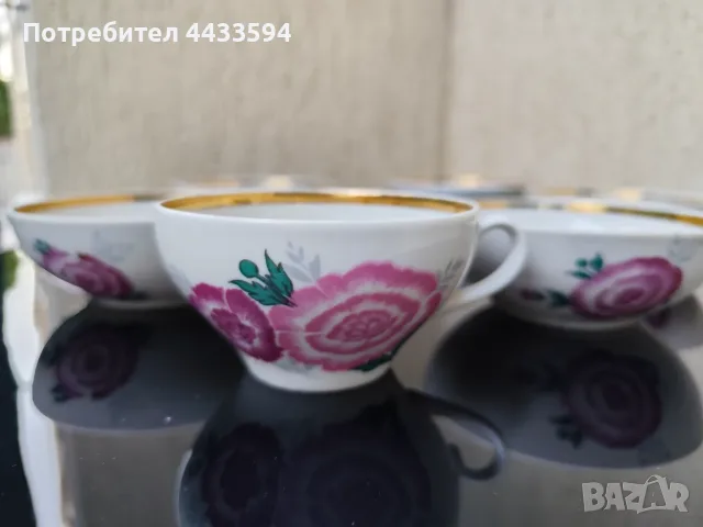 Старинен порцеланов сервиз-Дулево, снимка 11 - Антикварни и старинни предмети - 55506309