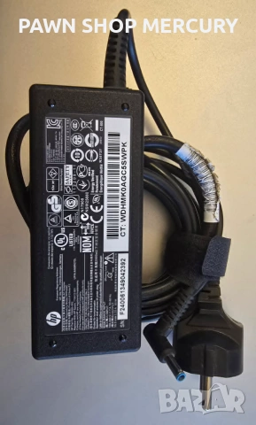 Продавам оригинално зарядно за лаптоп hp 65w, снимка 3 - Захранвания и кутии - 55225422
