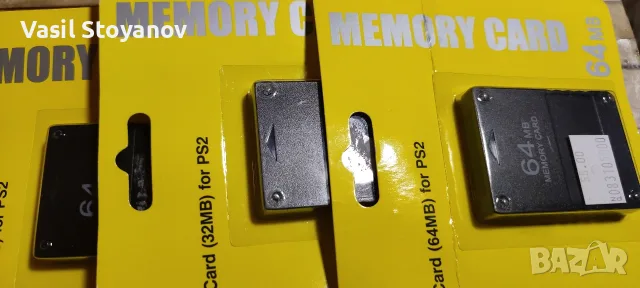 Мемори карти за PS2, снимка 2 - Аксесоари - 55391758
