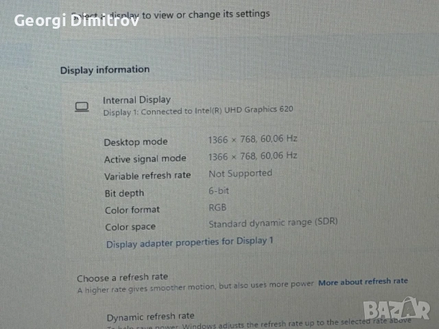 Dell Latitude 5300 i5 8265U/8RAM/512GB SSD отличен, снимка 6 - Лаптопи за работа - 54981922
