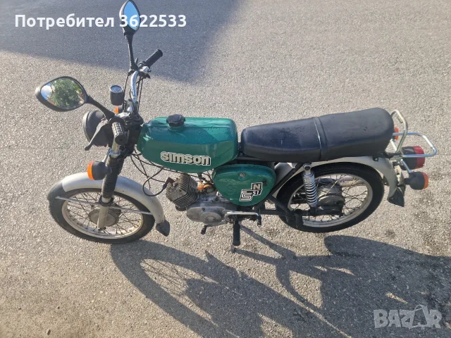 Симсон с50 с документи, снимка 7 - Мотоциклети и мототехника - 55431564