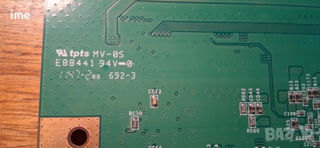 TCON Board SD120PBMB4C6LV0.1. Свален от Телевизор Toshiba 40TL868 с панел LTA400HV01. Работещ от..., снимка 2 - Части и Платки - 54660906