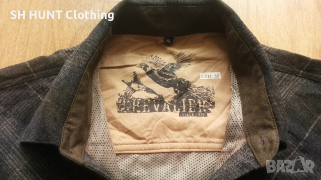 CHEVALIER Shirt 25% Wool размер XL за лов риза 25% Вълна - 2487, снимка 11 - Екипировка - 54161109