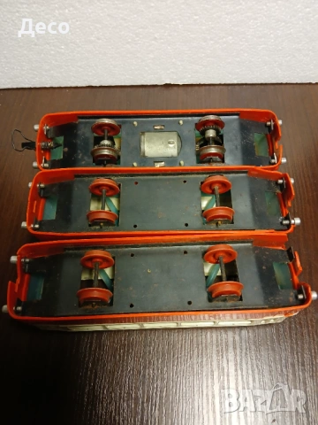 Стара ГДР играчка мотриса., снимка 7 - Колекции - 54192684