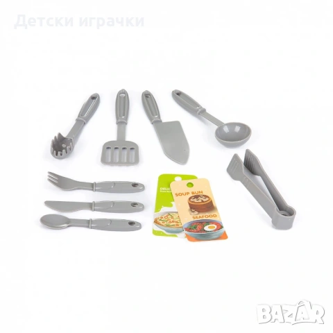 Голяма кухня с течаща вода и пара 75см , със светлини и звуци, с аксесоари, снимка 9 - Други - 52656609