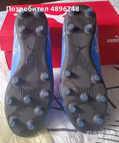 Футболни бутонки PUMA ATTACANTO, номер 40,5, нови, снимка 3 - Футбол - 55411577