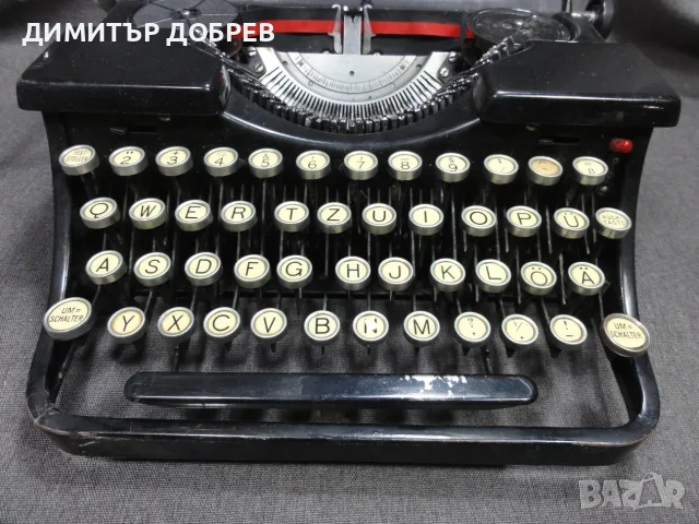 СТАРА РЕТРО ПОРТАТИВНА ПИШЕЩА МАШИНА TYP-BOY QWERTZ, снимка 2 - Антикварни и старинни предмети - 55536338