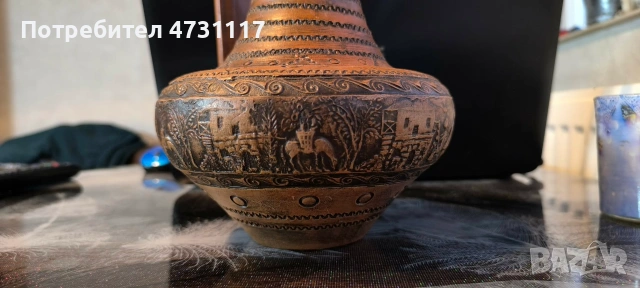 Керамична ваза в древногръцки стил. , снимка 7 - Антикварни и старинни предмети - 55192608