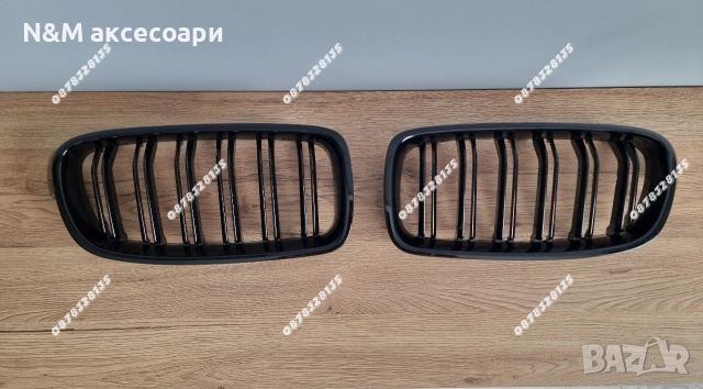 Бъбреци за BMW F30 F31 F35 M Стил Черен Гланц, снимка 6 - Аксесоари и консумативи - 54413588