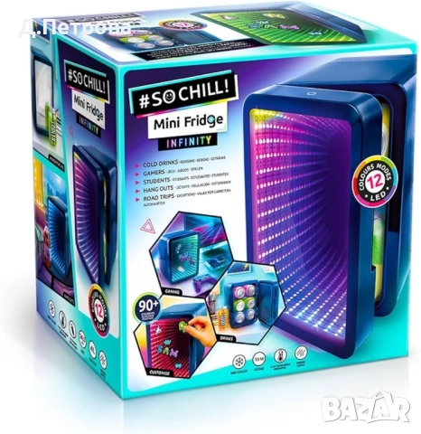 LED Мини Хладилник Infinity – 4L | USB | 12 цвята | , снимка 2 - Хладилници - 54260010