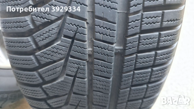 Перфектни гуми Hankook Icept Evo 2 235/45/18 XL зимни, снимка 6 - Гуми и джанти - 55257844