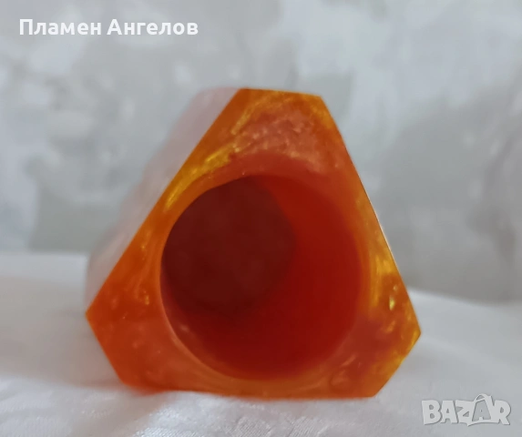 Моливник/държач за моливи/ваза-Каталин, Бакелит , снимка 4 - Други ценни предмети - 54935690