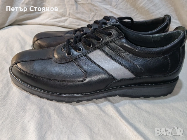 Мъжки сникърси от естествена кожа Real №45