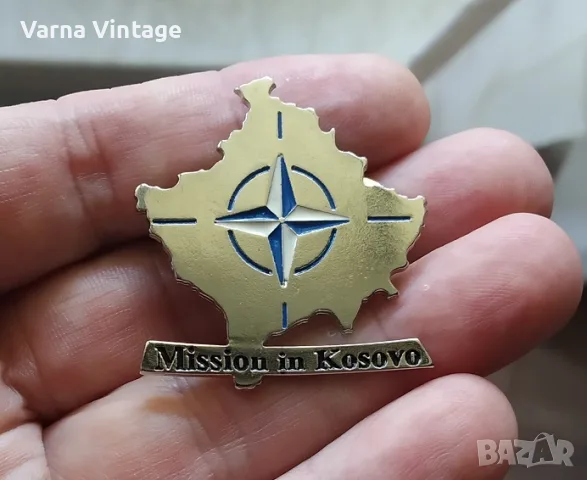 Значка NATO Мисия в Косово.