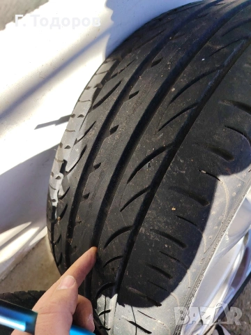 джанти с гуми 5х100 18цола Toyota Avensis t25, снимка 8 - Гуми и джанти - 54244193