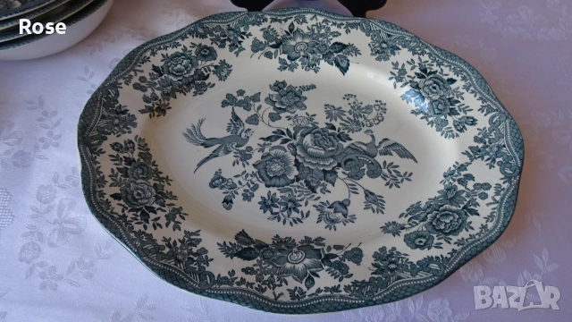 Винтидж големи купи, овални плата  Enoch Wedgwood , снимка 12 - Сервизи - 55067040