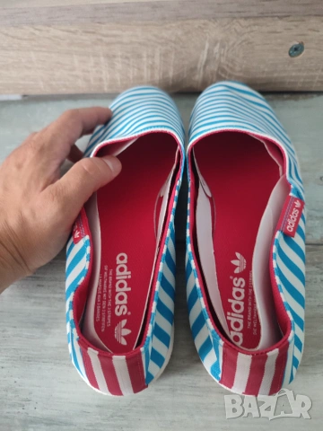Мъжки еспадрили Adidas, номер 42 ²/³, снимка 3 - Мокасини - 55211603