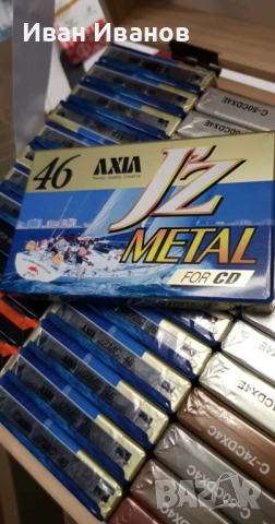Метални японски аудиокасети AXIA/Fuji/ J`z metal 