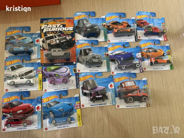 Hot Wheels колички