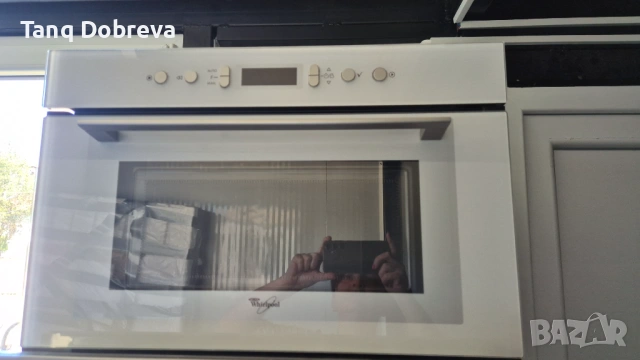           Интегрирана микровълнова печка Whirlpool AMW 498 WH, 750 W, 17 л, бяла, снимка 3 - Микровълнови - 54572692
