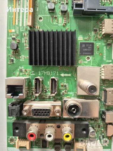 Main board 17MB17 за Toshiba 32WA20630G, снимка 2 - Части и Платки - 55428791