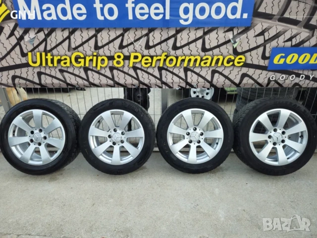Джанти Mercedes 16 цола , 5х112 , 7j , et43 , 205/55/16 Audi , Vw