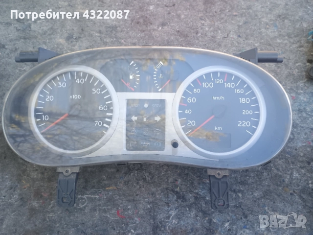 Километраж Рено Клио 2 1.5 ДЦИ 65к.с 2003г. / Renault Clio 2 1.5 DCI