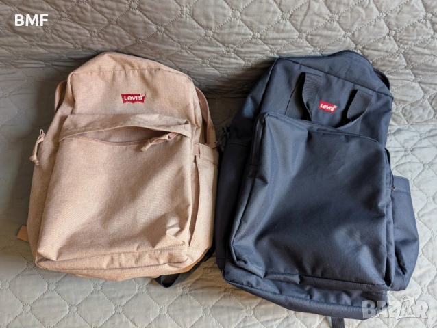 Две оригинални раници LEVI'S (нова и ползвана)