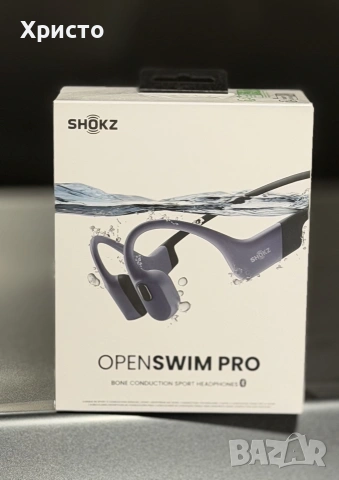 НОВО!!! Безжични спортни слушалки с костна проводимост     Shokz OpenSwim Pro, снимка 4 - Слушалки и портативни колонки - 55230772