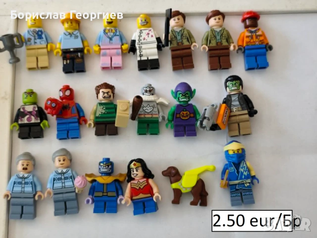 Оригинални лего минифигурки lego star wars /ninjago/ и други