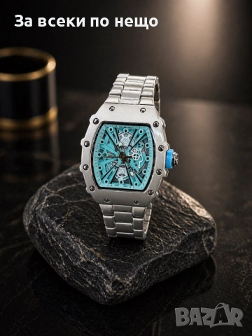 Richard Mille Мъжки Луксозен Часовник С Кварцов Механизъм С Кутия Код Gentlemen Legacy68