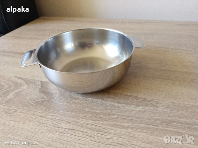 Продавам купа алпака на Хром силистра, 17/6см