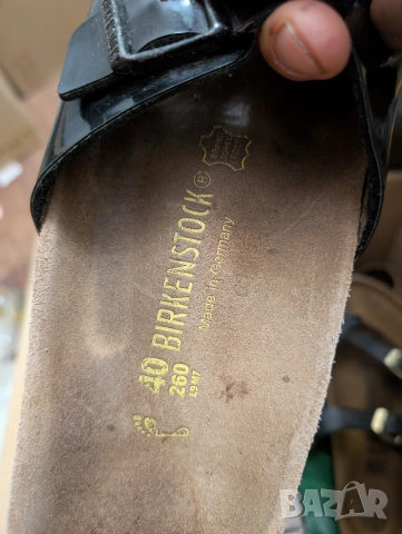 чехли BIRKENSTOCK 'Madrid' номер 40 , снимка 6 - Чехли - 55139257