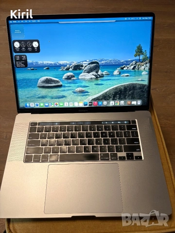 Лаптоп Apple MacBook Pro 16 - Core i7 / 16GB RAM / 512GB SSD / Radeon Pro 5300M, снимка 2 - Лаптопи за работа - 54136583
