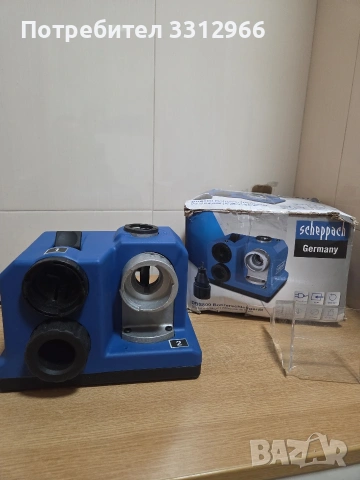 Машина за заточване на свредла Ø 3-13мм 80W Scheppach DBS800 / 5903404901 / 