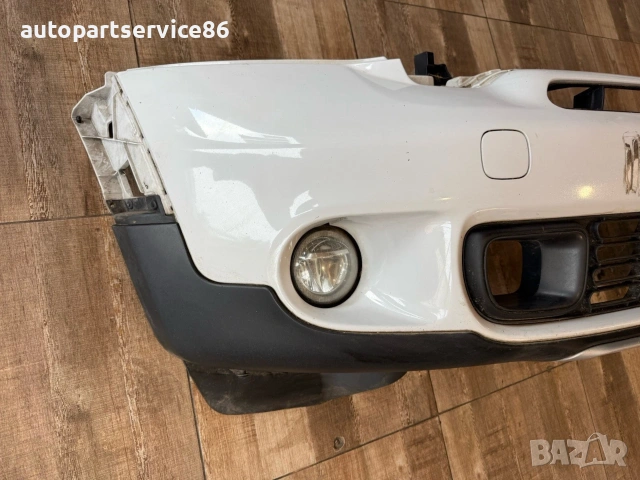 Предна броня за Mini Cooper Countryman S, бяла, оригинална (OEM), модел 2014 г., 2.0 SD ALL4., снимка 2 - Части - 55124885