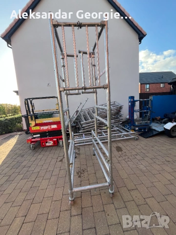 17 мобилни алуминиеви скелета Lyte Ladders & Towers LytePod 15X., снимка 4 - Индустриална техника - 54990400
