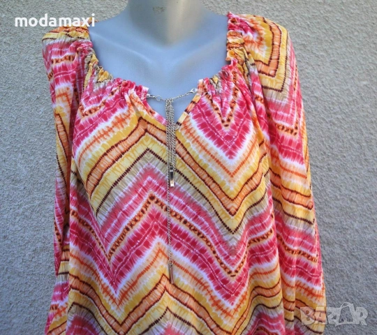 4XL Нова лятна туника Avenue , снимка 2 - Туники - 55054310