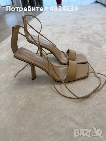 Massimo Dutti, снимка 3 - Дамски обувки на ток - 54621122