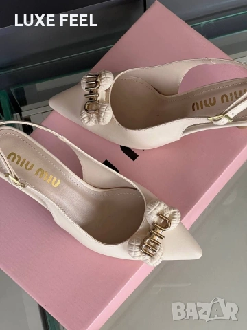 MIU MIU ⚜️Дамски Сандали , снимка 12 - Сандали - 54541857
