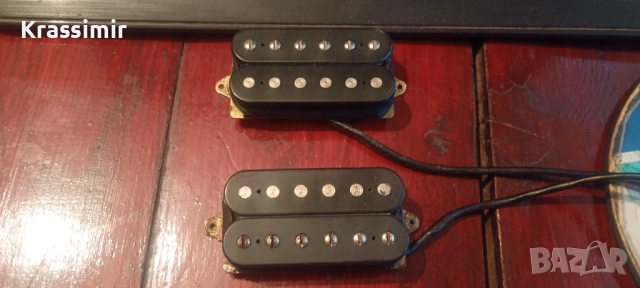 DiMarzio Dp 155 Tone Zone Dp193 Air Norton humbucker pickup set.