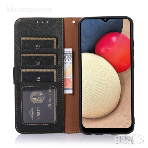 KHAZNEH Кожен Калъф за Xiaomi Poco X8 Pro Max 5G - Личи текстура, RFID защита, С ремък, 4 цвята, снимка 7 - Калъфи, кейсове - 54378724