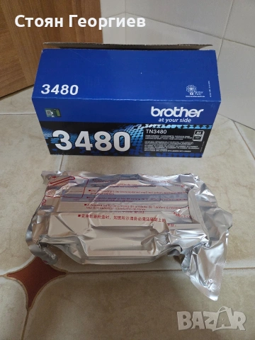Чисто нова Тонер касета Brother TN-3480 Black 8000 страници 