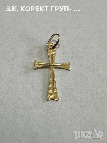 Златен кръст 14K – 0,40гр