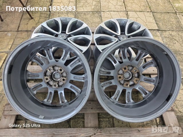 Лети джанти 17ки 5х114.3 Nissan, снимка 9 - Гуми и джанти - 55266956